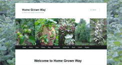 Desktop Screenshot of homegrownway.com