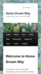 Mobile Screenshot of homegrownway.com