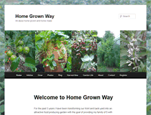 Tablet Screenshot of homegrownway.com